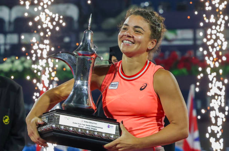 Jasmine Paolini, campeona del WTA de Dubái 2024.