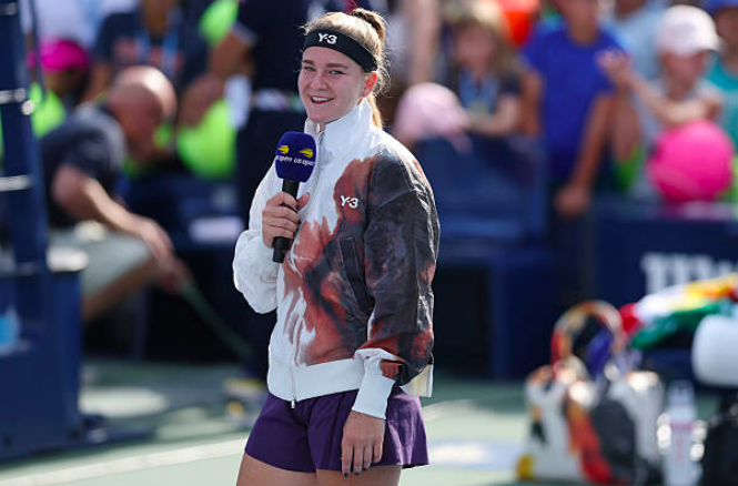 Karolina Muchova vuelva a los cuartos de final del US Open. Fuente: Getty