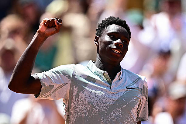 Moise Kouamé durante Roland Garros 2026.