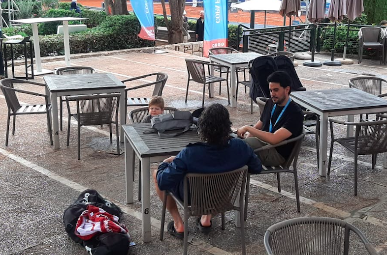 Entrevista de Fernando Murciego con Marco Trungelliti en Valencia. Fuente: Punto de Break