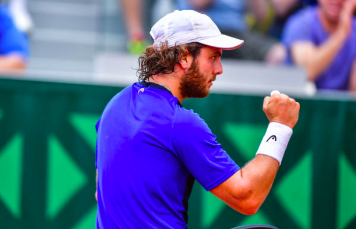 Marco Trungelliti, un lottatore dentro il campo. Fonte: Getty