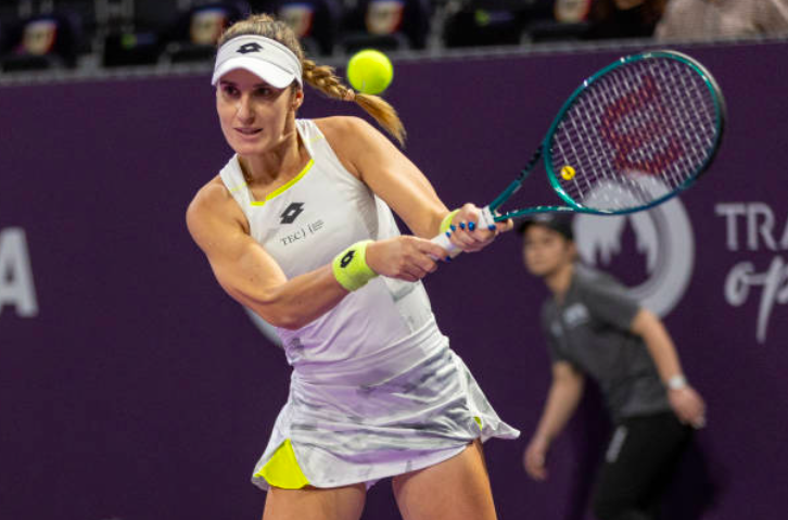 Marina Bassols durante un partido. Fuente: Getty