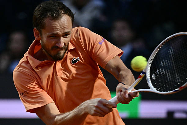 Daniil Medvedev durante el ATP Roma 2026.