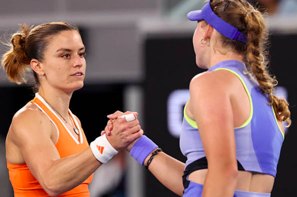 Mirra Andreeva derrota a Maria Sakkari en Australia. Fuente: Getty