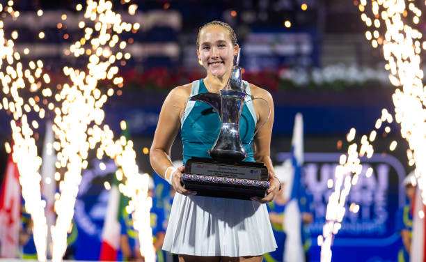 Mirra Andreeva, tras ganar el WTA 1000 de Dubai