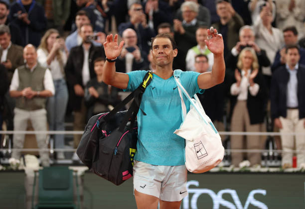 Rafael Nadal durante Roland Garros 2024.
