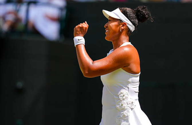 Naomi Osaka, con más confianza que nunca sobre hierba. Fuente: Getty