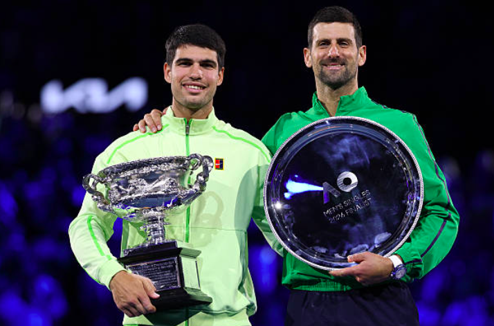 Javier Piles compara a Alcaraz y Sinner con el Big3. Fuente: Getty