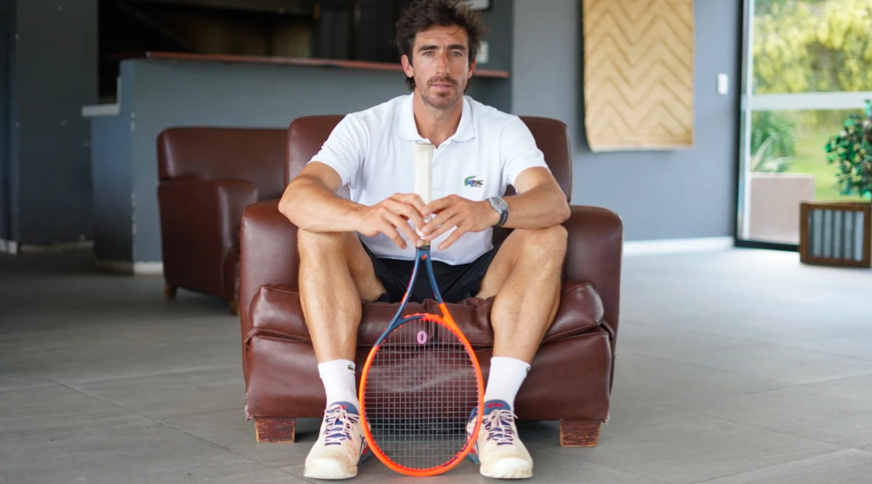 Pablo Cuevas, leyenda del tenis uruguayo.