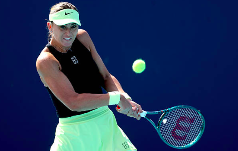 Paula Badosa continue sa lutte contre les blessures. Source : Getty