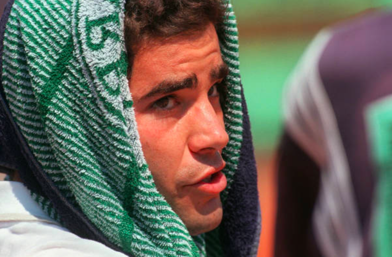 Pete Sampras no pudo ganar Roland Garros. Fuente: Getty