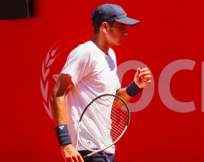 Rafa Jódar competing in the Marrakech tournament. Source: Getty