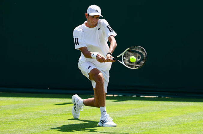 Rafa Jódar se prepara para disputar su primer Wimbledon. Fuente: Getty