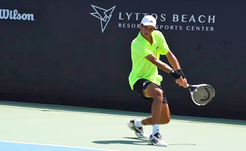 Rafa Jódar durante la sua stagione Challenger. Fonte: Getty