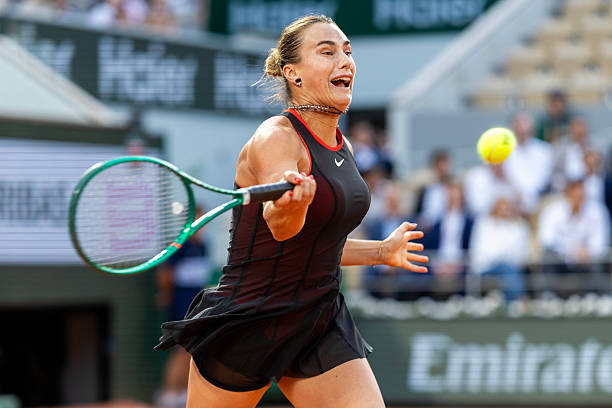 Aryna Sabalenka durante Roland Garros 2026.
