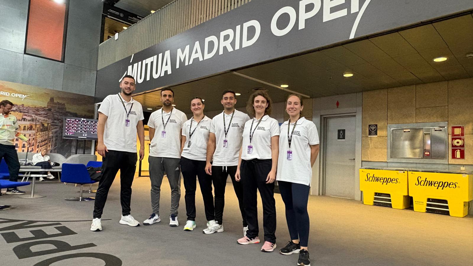 Este es el equipo médico del Mutua Madrid Open.