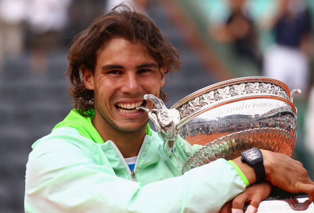 Rafael Nadal durante Roland Garros 2010.