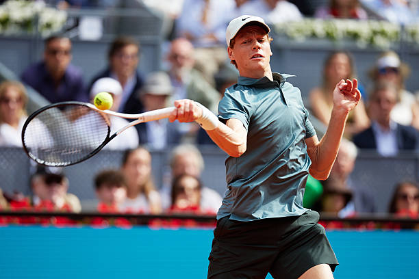 Jannik Sinner durante el Mutua Madrid Open 2026.