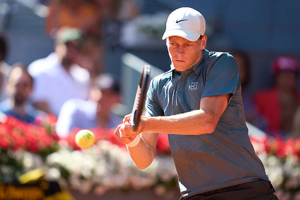 Sinner durante el Madrid Open 2026.