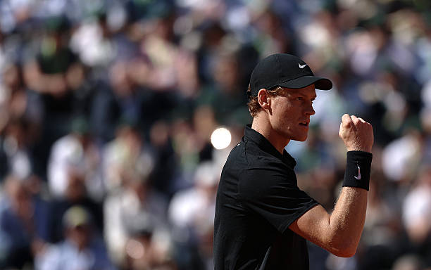 Sinner durante el ATP Roma 2026.