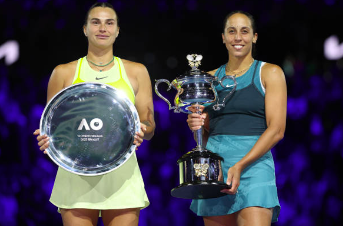 Madison Keys, the double surprise in 2025. Source: Getty