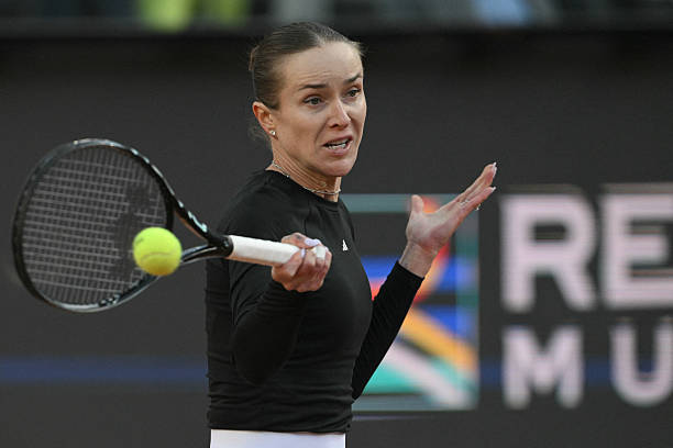 Elina Svitolina durante el WTA Roma 2026.