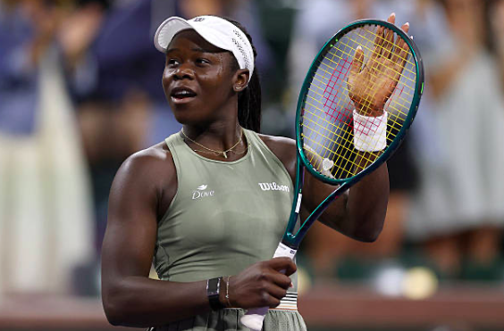 Victoria Mboko reaches the quarterfinals of Indian Wells. Source: Getty