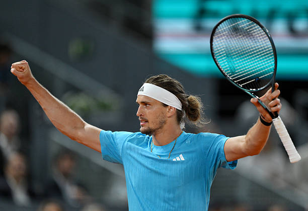 Alexander Zverev during the Mutua Madrid Open 2026.
