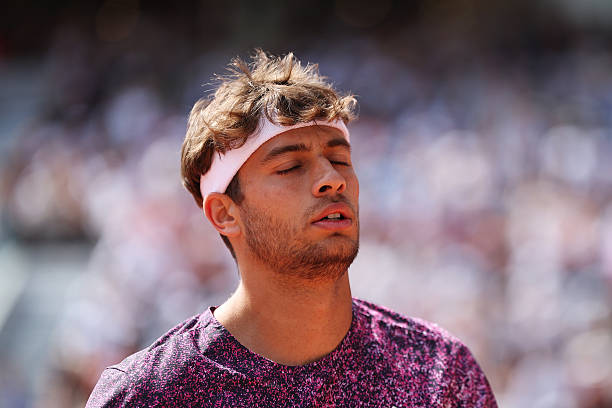 Flavio Cobolli during the Roland Garros 2026 final.