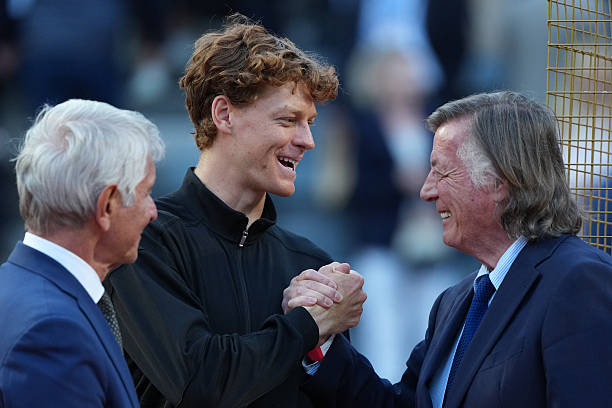 Adriano Panatta habla de Sinner. Foto: gettyimages