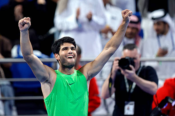 Alcaraz firmó un brutal ajuste táctico para ajusticiar a Fils. Fuente: Getty