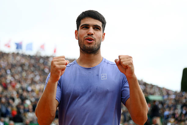Carlos Alcaraz, difende il numero 1 a Montecarlo. Foto: gettyimages