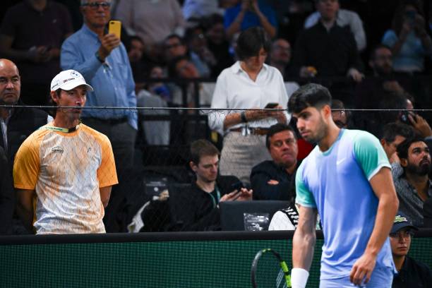 Alcaraz e Ferrero e le prime crepe. Fonte: Getty
