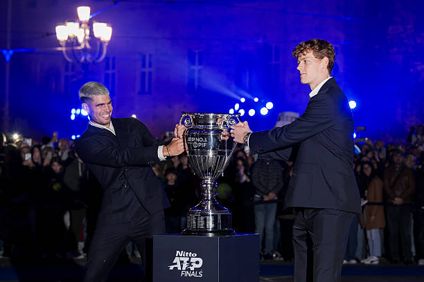 Alcaraz and Sinner at the ATP Finals