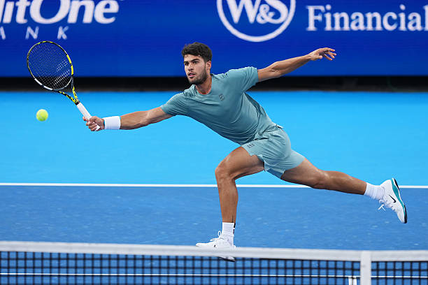 Carlos Alcaraz at the ATP Cincinnati 2025.