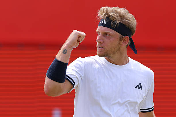 Alejandro Davidovich, motivado en Queen´s. Foto: gettyimages