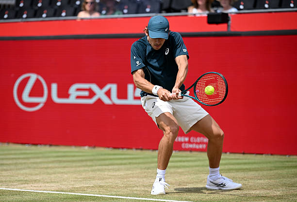Álex de Miñaur, posible rival de Jódar en Queen´s. Foto: gettyimages