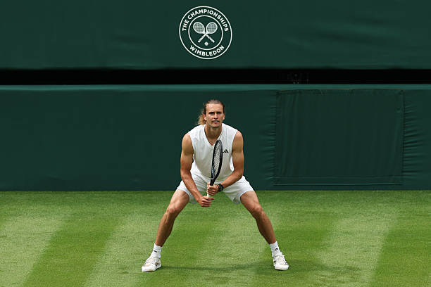 Alexander Zverev, grass allergy. Photo: gettyimages
