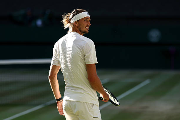 Zverev, desesperado por Jannik Sinner en Wimbledon 2026. Foto: gettyimages
