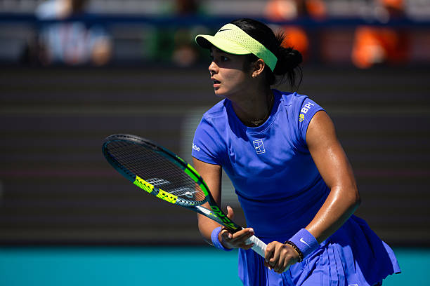 Alexandra Eala, le poids d'un pays. Photo : gettyimages