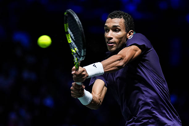 Aliassime se quedó cerca, pero no pudo con Sinner en la final de París. Fuente: Getty