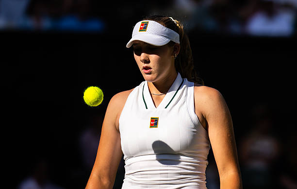 Mirra Andreeva, decepción en Wimbledon 2026. Foto: gettyimages