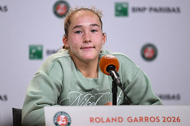 Mirra Andreeva habla de Conchita Martínez. Foto: gettyimages