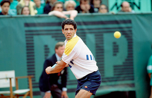 Andrés Gómez, campeón de Roland Garros 1990. Foto: gettyimages