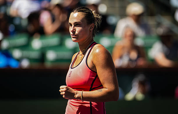 Aryna Sabalenka, attentes lors de la tournée précédant l'US Open. Photo : gettyimages