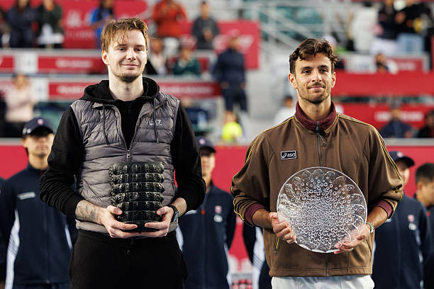 Bublik defeated Musetti in the final, who has lost 7 consecutive finals. Source: Getty