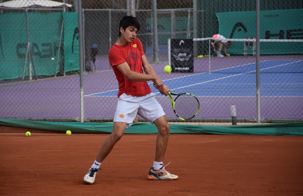 Carlos Alcaraz con 14 años