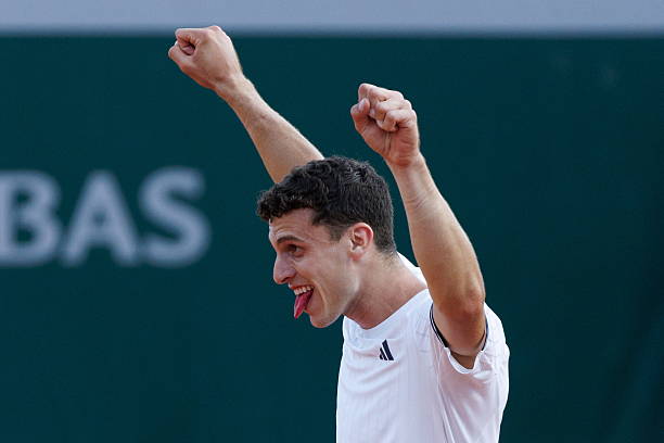 Juan Manuel Cerúndolo, succès à Roland Garros 2026. Photo : gettyimages