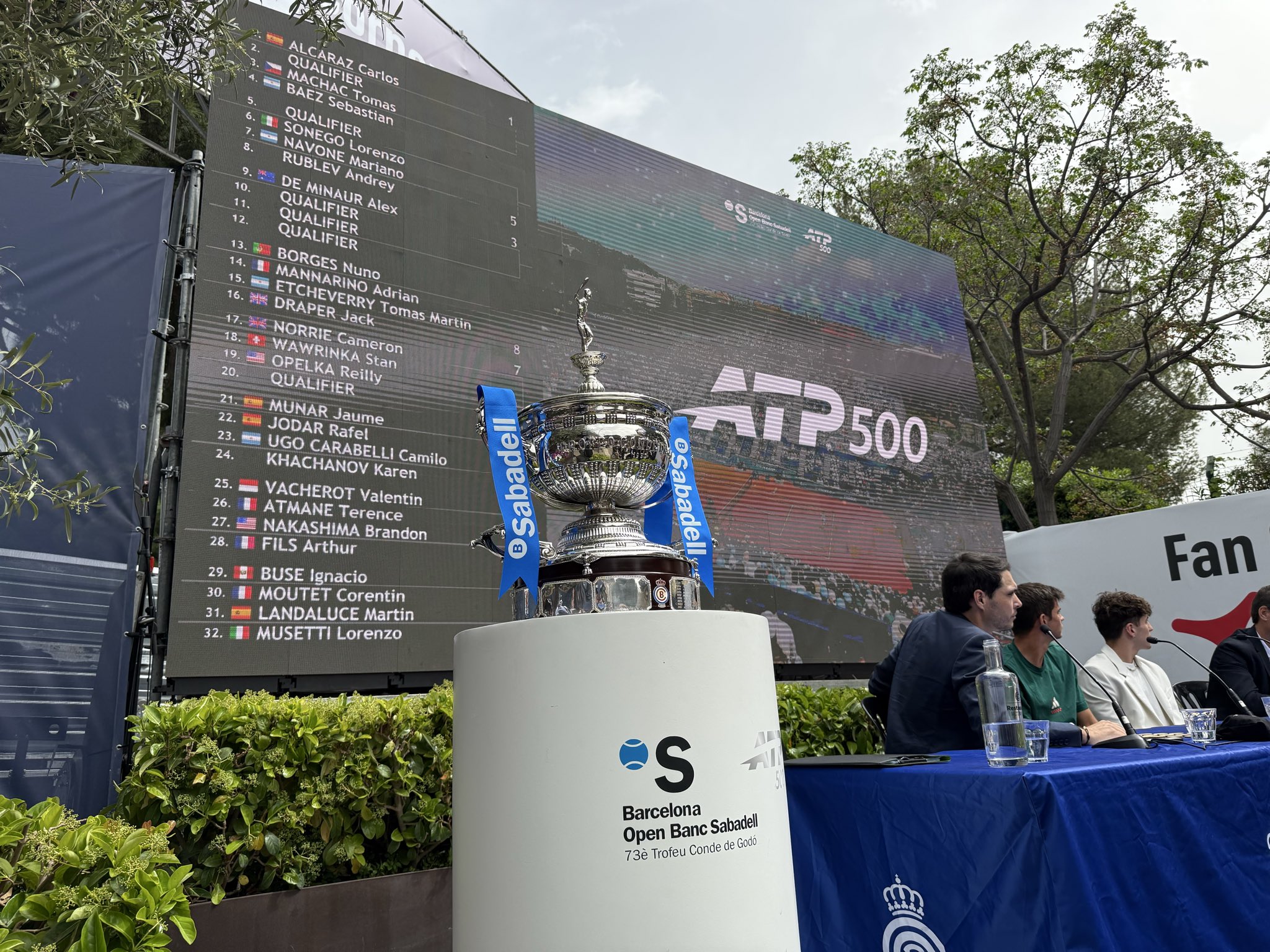 Cuadro Conde de Godó 2026