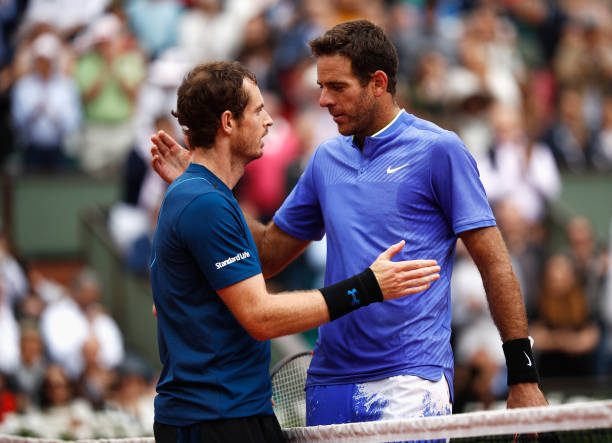 del Potro alabó la figura de Murray. Fuente: Getty